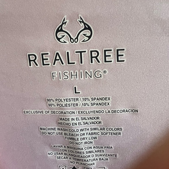 Realtree Coral Long Sleeve women’s Tee - Picture 2 of 3